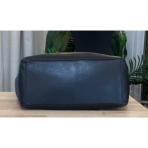 TORY BURCH BLACK JESSICA HANDBAG - Picture 7 of 10